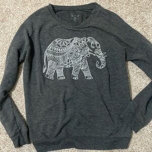 Cute elephant light sweatshirt